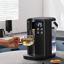 【新品♥️】セール❤ウォーターサーバー湯沸かしポット オフィス　おしゃれ　卓上 Amazon | Iuseike 卓上ウォーターサーバー 湯沸かしポット 3.5L