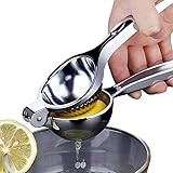 Lemon Squeezer - Stainless Steel Lime Juicers - Anti-Rust and Durable, Easy to Extract All Lemon/Citrus Juice, Suitable for H
