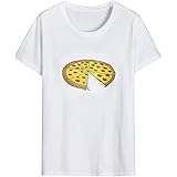 [Kukiwa] 子供服 親子服 かわいいピザプリント半袖Tシャツ 家族Ｔシャツ 半袖ヘッドＴシャツ 家族お揃い カップル 親子お揃い 親子ペアルック 半袖 キッズ子供 プレゼント