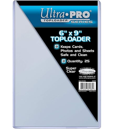 Amazon.co.jp: Ultra Pro 11インチ X 14インチ トップローダー 20個
