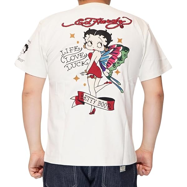 Amazon.co.jp: Ed Hardy Sanrio W02SKD Women's T-Shirt Hello Kitty