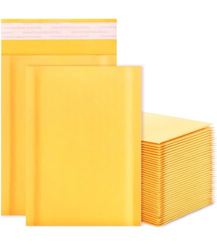 250 #0 6x10 Kraft Bubble Mailer IMBOTTITA SPEDIZIONE BUSTE