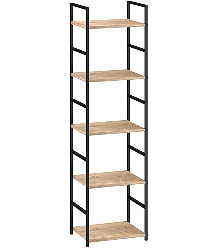 Amazon｜ラック スチール 幅43cm 5段 シェルフ オープンラック