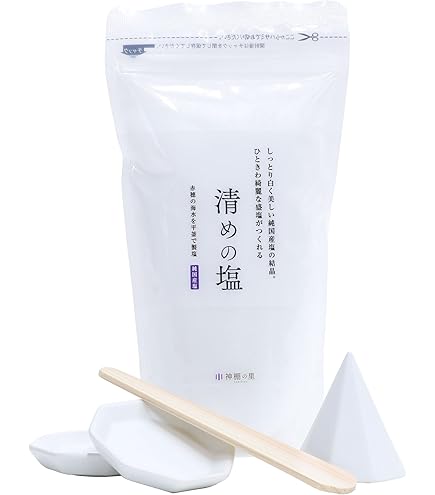 Amazon | 風水で吉とされる八角形 八角盛り塩セット(八角素焼き皿5枚＋