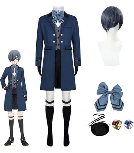 シエル・ファントムハイヴ 黒執事 幼少期 コスプレ 衣装 黒執事 シエル 双子 幼少期 コスプレ衣装 シエル・ファントム