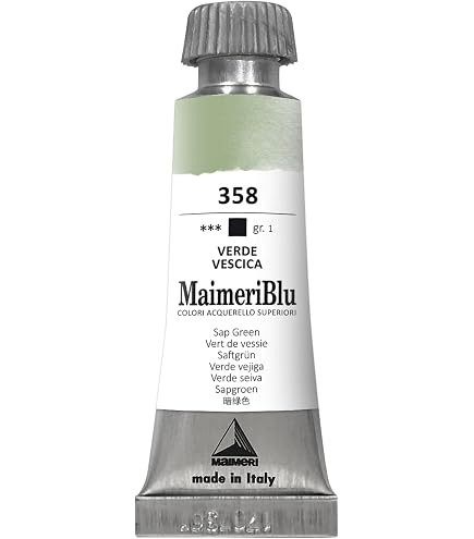 Maimeri Blu Gamboge (Tonalità) 12 Ml, Colore Per Pittura, Ideale Per Studenti E Scuole - 3