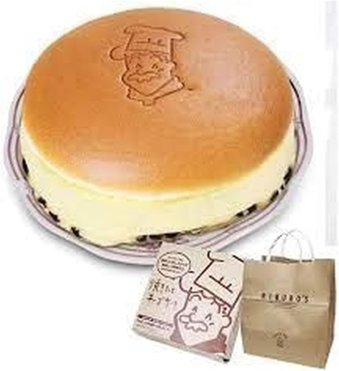 【秘密のケンミンショー】りくろーおじさんのチーズケーキ 濃厚 おじさんマーク 大阪 限定 テレビで紹介されました