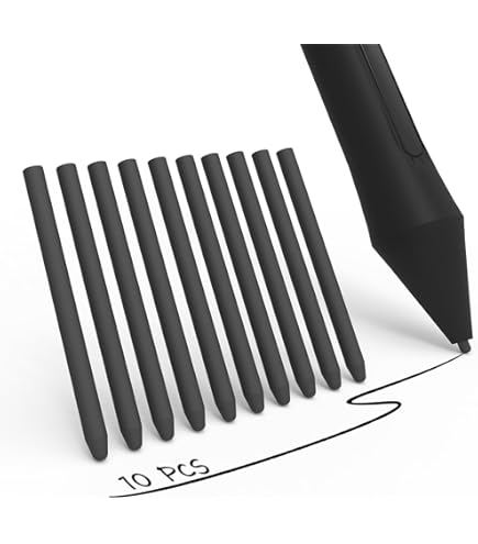 Amazon.co.jp: 交換ペン標準黒ペン先スタイラス互換ワコム竹Intuos