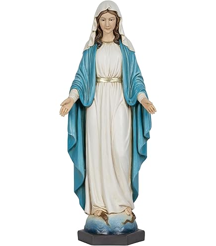 Amazon.co.jp: 聖母マリア像26cm キリスト教 マリア様 クリスマス