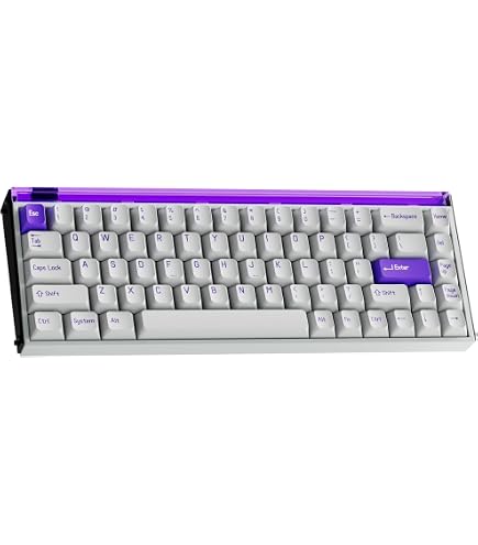 MelGeek MADE68 PRO ラピッドトリガーキーボード　カスタム済み Amazon.co.jp: MelGeek MADE68 Pro Purple ラピッドトリガー