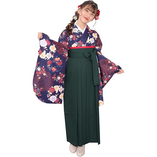 Amazon | [KYOETSU] [キョウエツ] 卒業式 袴 セット 着付け 簡単