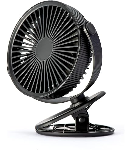 Amazon | ポータブル扇風機 ENERFAN2 専用ケース付きセット (ブラック