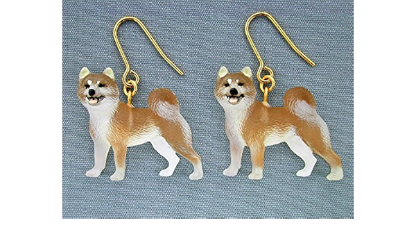 Amazon コラソン動物園 秋田犬 ピアス シルバー ピアス 通販