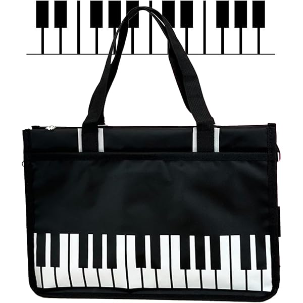 Amazon.co.jp: [株式会社力匠] Pianoline ファスナー付き横型トート