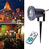 WOODMALL　クリスマス プロジェクションライト レーザーライト クリスマス 飾りライト 祝日 投影ランプ 防水 庭園ライト ガーデンライト イルミネーション led 屋外 防水 雰囲気作りライト