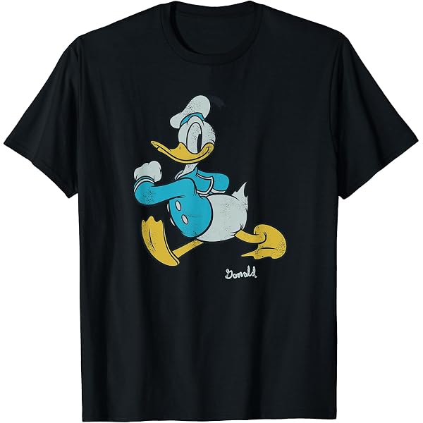 Amazon | ディズニー ドナルドダック 90周年 I Demand Respect！レトロ 