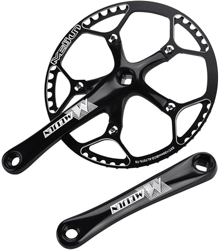 Amazon | Sugino(スギノ) RD4 TRACK SILVER 50T 170mm クランクセット