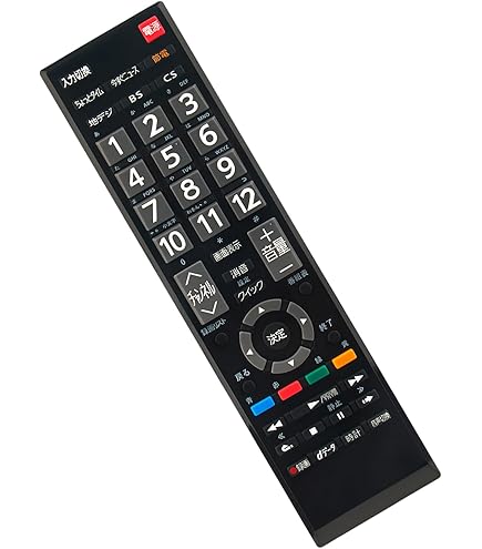 TOSHIBA CT-69032 テレビ用リモコン Amazon | PerFascin 代用リモコン CT-90389 replace for 東芝