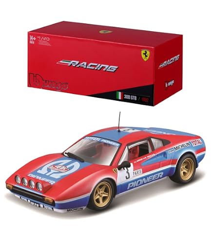 Amazon | Bburago 1/43 フェラーリ 312 P 1972#85 レッド ／ レース