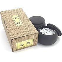 Amazon | 囲碁ラボ 碁石碁笥セット 厚型プラスチック碁石（厚さ