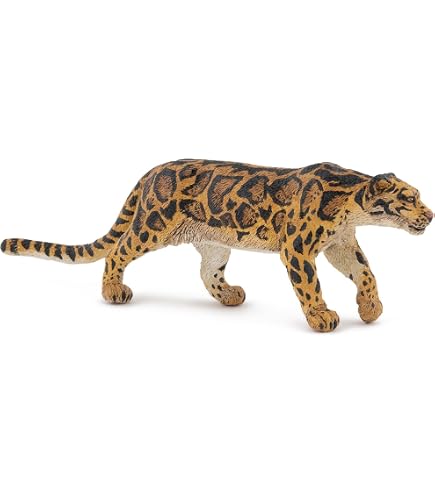 CollectA Wildlife Snow Leopard Adult Toy Figure - Authentic Hand