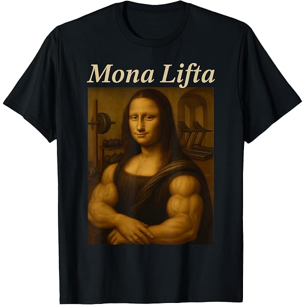 Amazon | モナリザ パンク風 パロディデザイン Tシャツ | Tシャツ