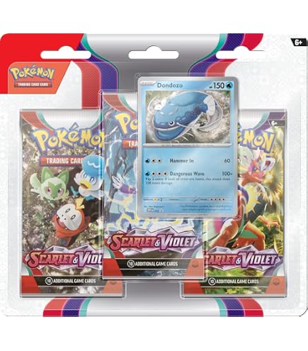 Amazon.co.jp: ポケモンTCG:スカーレット&バイオレット 3パック
