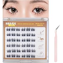 Amazon | Hannie wish つけまつげ 部分用 のり不要 軸なし ナチュラル