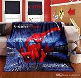 1 13 スタイル 200 X 150 CM アベンジャーアイアンマンキャプテンアメリカ SpiderMan ファッション印刷ソフトブランケットシートキルト快適毛布ウール w 110 B の部分