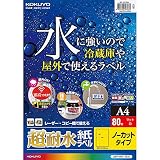 コクヨ ラベルシール カラーレーザー カラーコピー 超耐水 ラベル LBP-WS1900