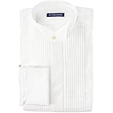 Amazon ウイングカラーシャツ 全国の結婚式場やドレスショップで採用されているフォーマルシャツ 結婚式や披露宴で新郎様のタキシードやお父様のモーニングや式典に最適 シャツ 通販