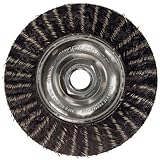 PFERD 83509 Power ECAP Encapsulated Crimped Wire Wheel Brush with Stringer Bead Twist, Threaded Hole