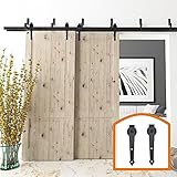 HomeDeco Hardware 室内ドア 扉 レール 引き違い戸 建築金物 パーツ 5 FT (1.525メートル)