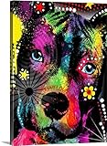 Mark Ashkenaziプレミアムシックラップキャンバス壁アート印刷題名American Pit Bull 30" x 40" 2245997_24_30x40_none