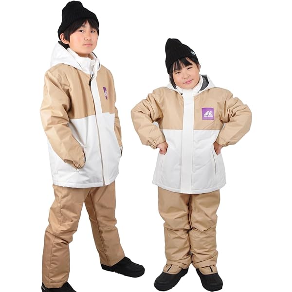 未使用 エアボーン キッズ ジュニア ガールズ スキーウェア スーツ 上下セット エアボーン（ARBN）（キッズ）ジュニア スキーウェア 上下セット