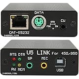 PC リンカ アダプタ Yaesu FT 450D FT 950D DX1200 FT991 U5 LINK Plus 5 ケーブル、Yaesu FT 891 991 FT 818 FT 857D FT 897D 用無線コネクタ