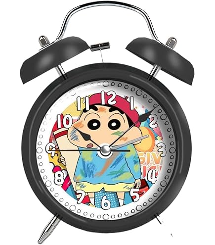 Amazon.co.jp: 目覚まし時計 クレヨンしんちゃん LEDデジタル 温度計