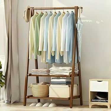 狭いスペースにも便利♪おしゃれ ハンガーラック 衣類収納 ♡ シルバー 狭いスペースにも便利♪おしゃれ ハンガーラック 衣類収納 ♡ シルバー