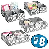 mDesign  ChevBabyAccessSets Set of 8 Organizers 6036MDB