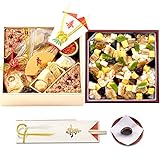 お食い初め 豪華 セット　日本橋正直屋　和食伝統料理の老舗　これ一つでお食い初めの儀式が出来ます (お食い初め一段　＋　ちらし寿司)