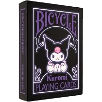 Amazon.co.jp: Bicycle Kuromi (Designer Spielkarten, Poker, Skat