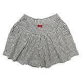 【SiShuNon/SKAPE】ギンガムラメ総柄キュロット エスケープ 女の子 ギンガムチェック ラメ 総柄 スカート キュロット 100 2 ブラック