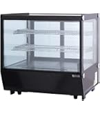 Amazon | Hijiru 卓上冷蔵ショーケース160L【HJR-UTK160