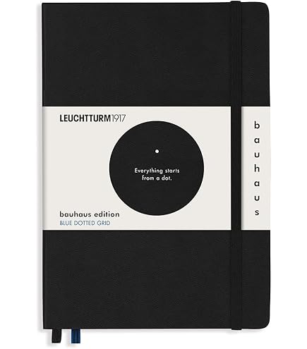 Amazon.co.jp: ロイヒトトゥルム バウハウス ノート ドット方眼 A5