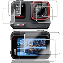 Amazon | 対応 Insta360 Ace Pro ガラスフィルム + カメラフィルム 