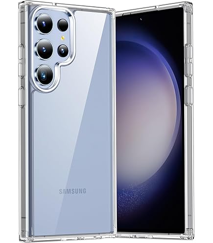 Amazon.co.jp: araree Galaxy S23 Ultra 対応 ハード ケース クリア