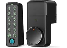 SwitchBot スマートロック プロ 指紋認証パッド 暗証番号 - スイッチボット 鍵 スマートキー オートロック ドアロック 玄関 スマートホーム Alexa Google Home Siriに対応 遠隔対応 工事不要 取付カンタン 防犯対策 