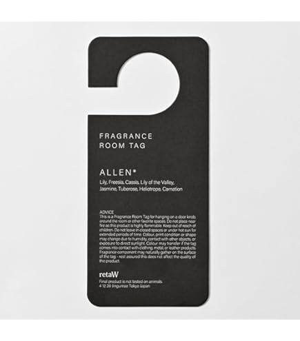 Amazon.co.jp: 【retaW】 フレグランス ルームタグ（紙香） EVELYN