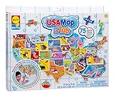 ALEX Toys Bathtime Fun USA Map in the Tub