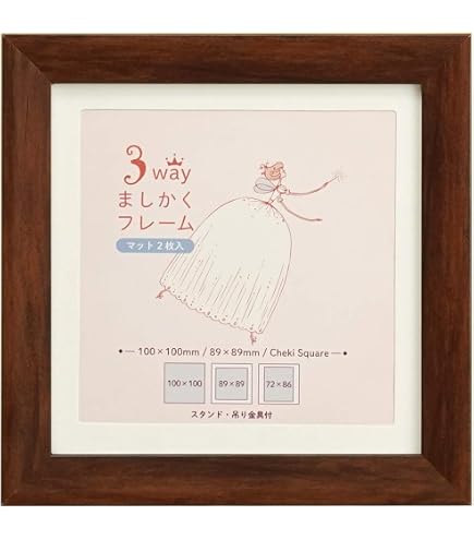Amazon | 万丈 VANJOH 3wayましかくフレーム 10角 ホワイト 106208